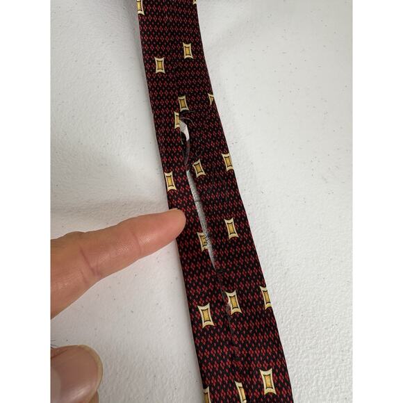 Versace Ermenegildo Zegna Brooks Brothers Silk Tie Lot Of 7 Italy USA Designer - Picture 8 of 16